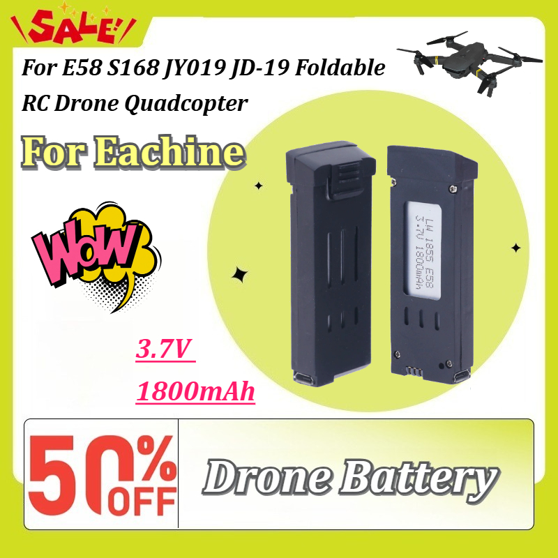 Eachine Drone E58 - Nueva batería de litio recargable de