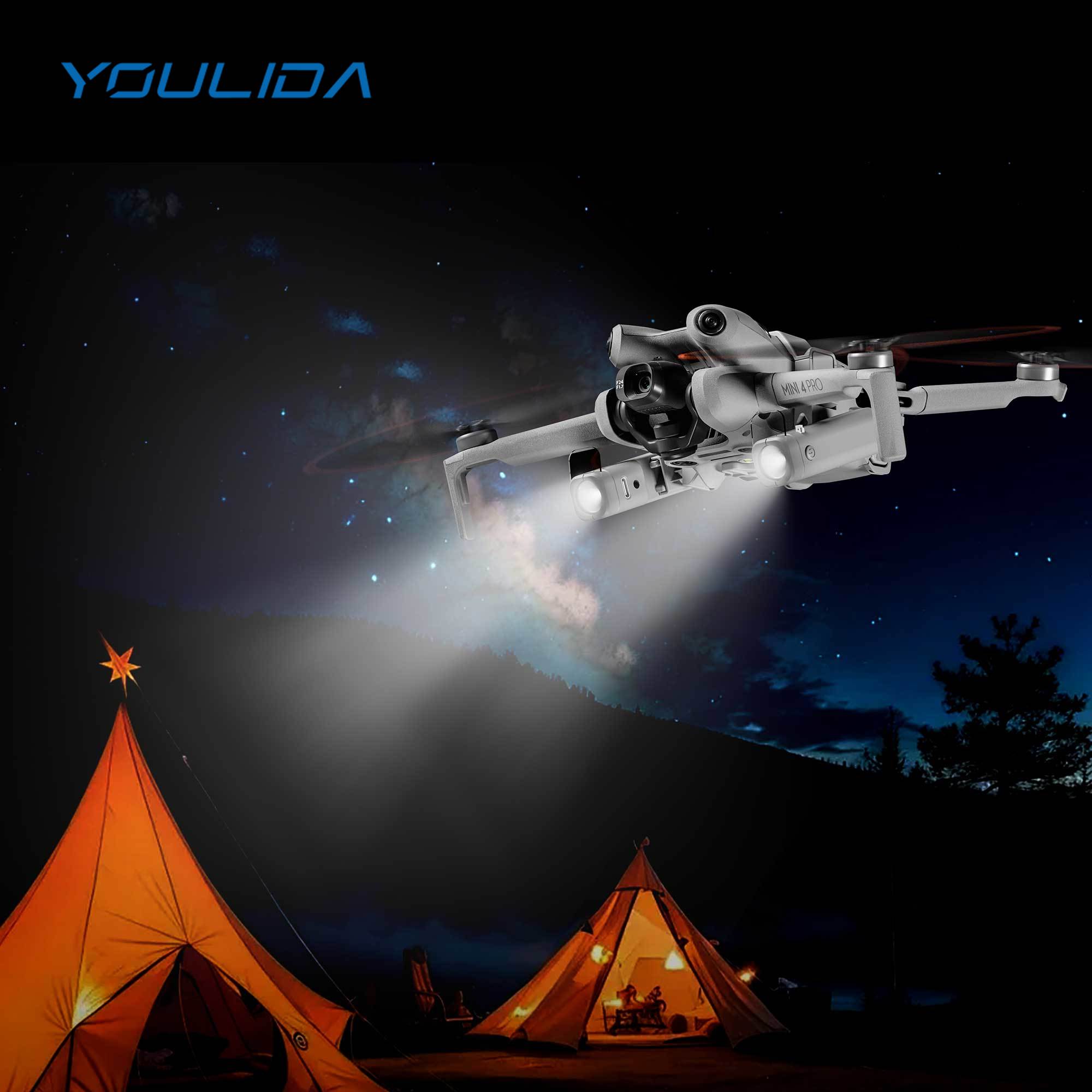 Dji Drone Mini 4 Pro - Luz LED de navegación nocturna para