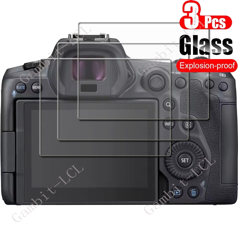 Canon Camera Eos R8 - 3 uds vidrio templado para Canon