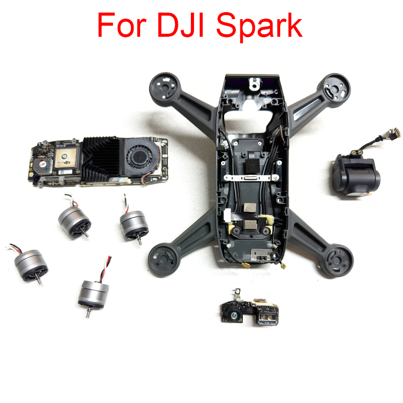 Dji Drone Mini 4 Pro - Marco medio de chispa, placa central