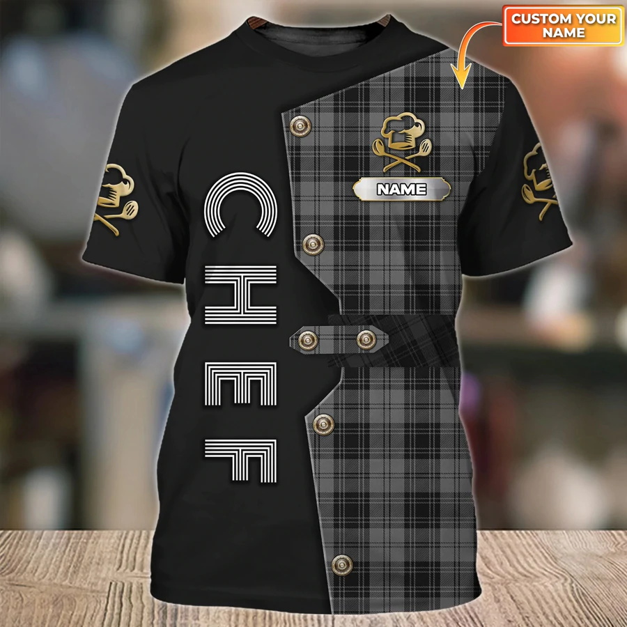 Eachine Drone E58 - Camiseta de Chef con nombre personalizado,