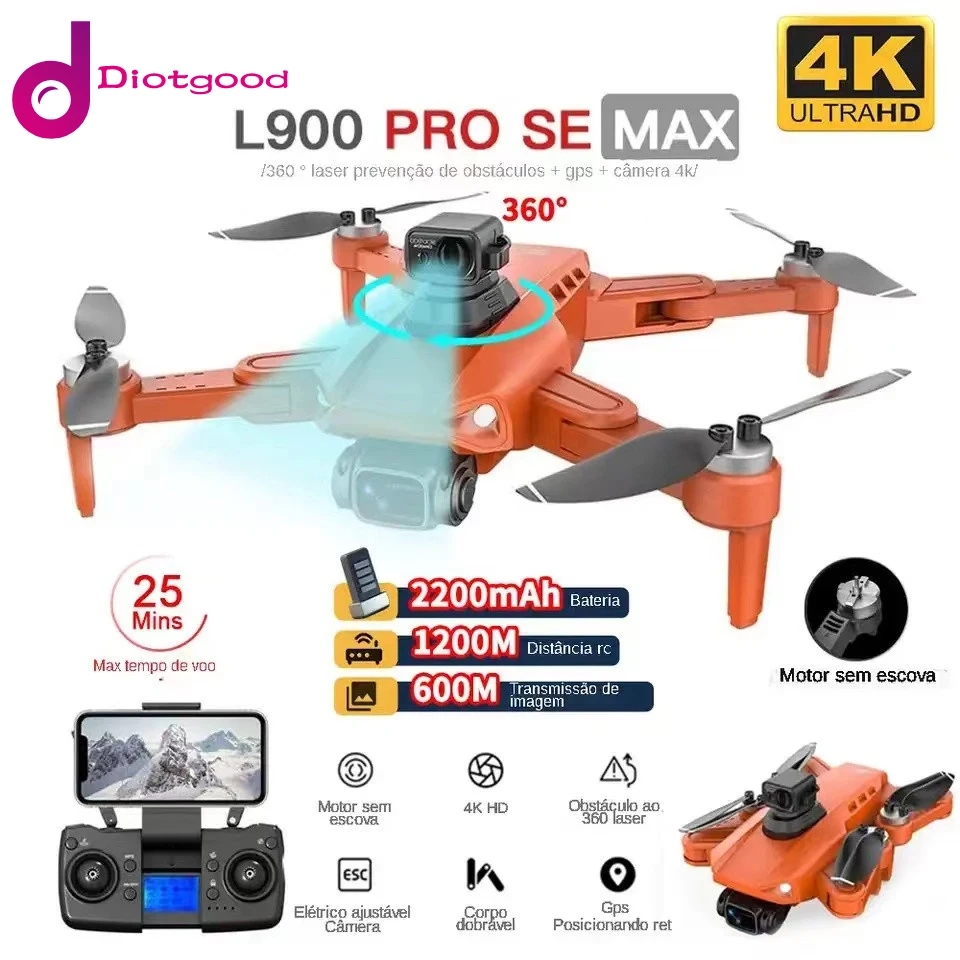 Jjrc Drone X12 - Dron plegable L900 PRO/SE/MAX con cámara