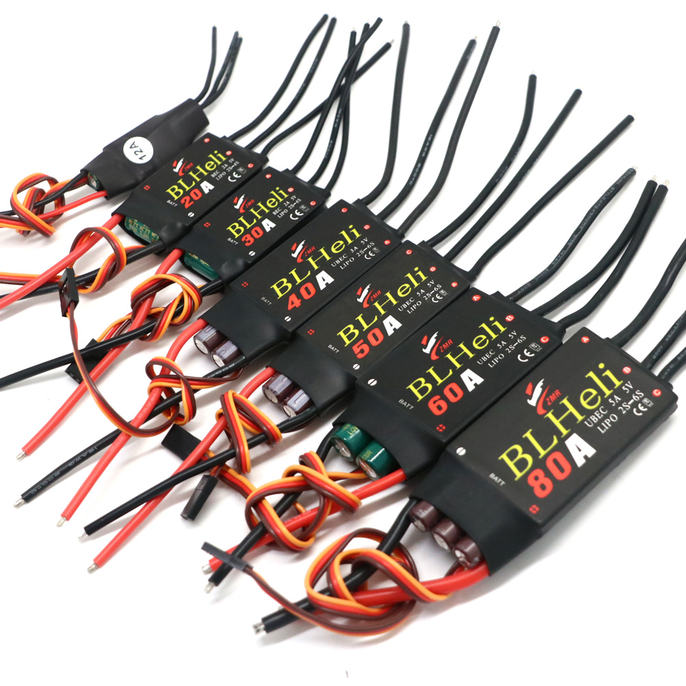 Fpv Drone Quadcopter - BLHeli sin escobillas ESC 80A 12A