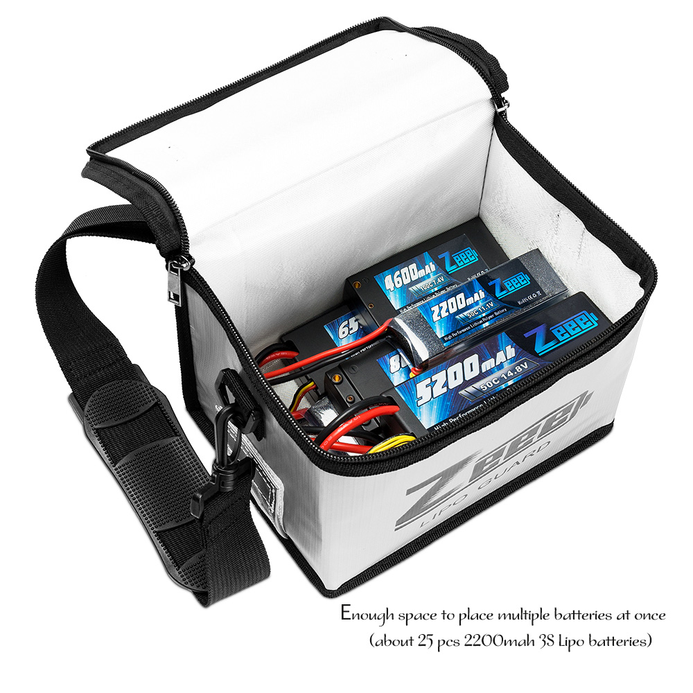 Zeee Lipo bolsa segura para ba - Fpv Drone Bag reseña y precio