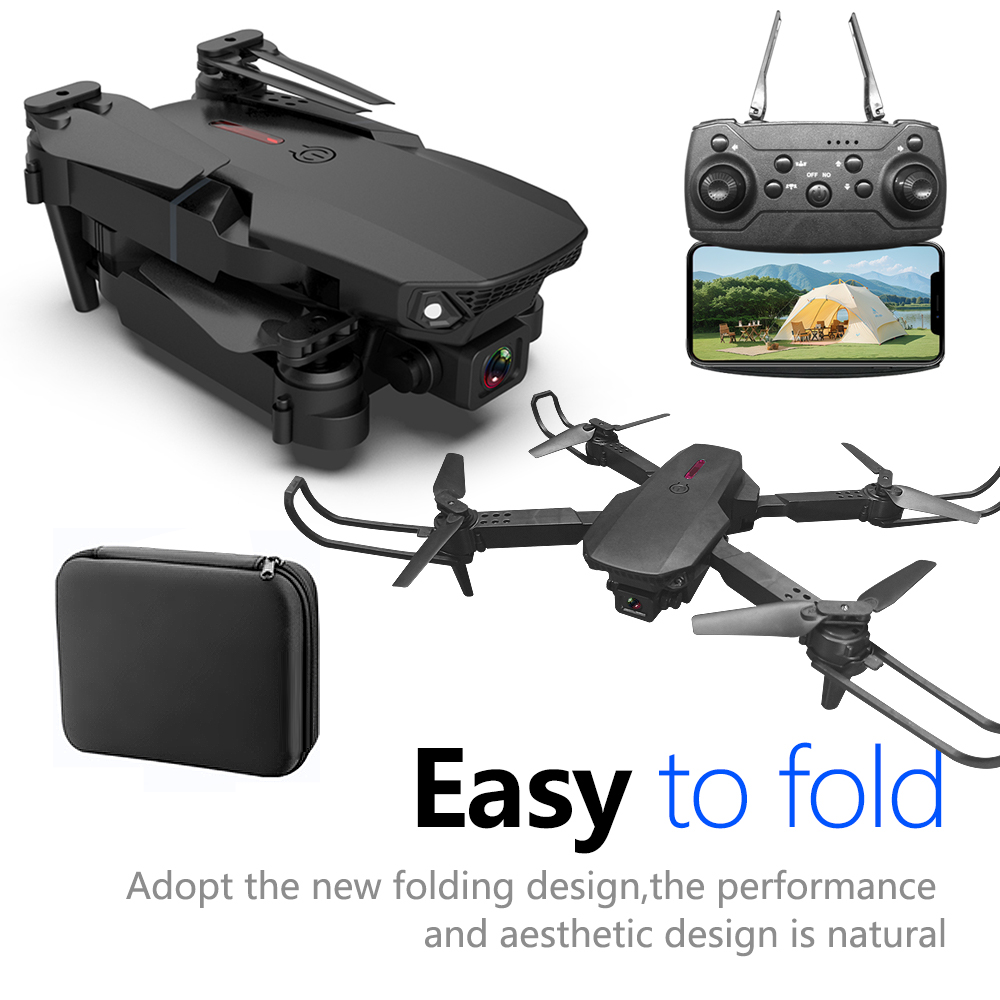 E88 Mini Drone UAV 360 grados  - Eachine Drone E58 reseña y precio