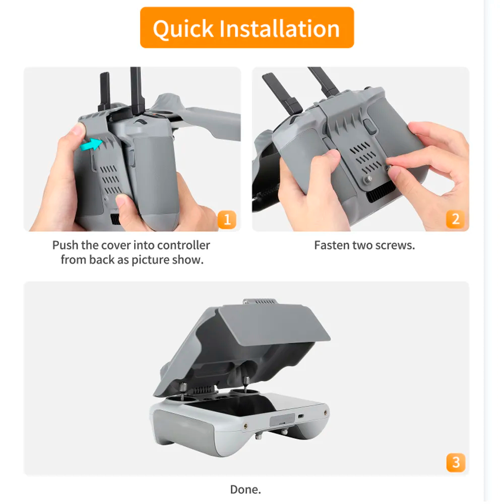 Carcasa protectora de pantalla - Dji Drone Air 3 reseña y precio