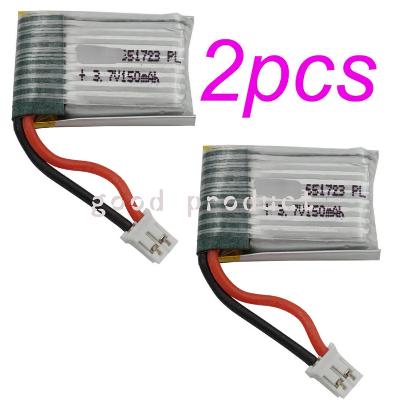 3.7V 150 mAh Lipo Polímero Li  - Eachine Drone E010 reseña y precio