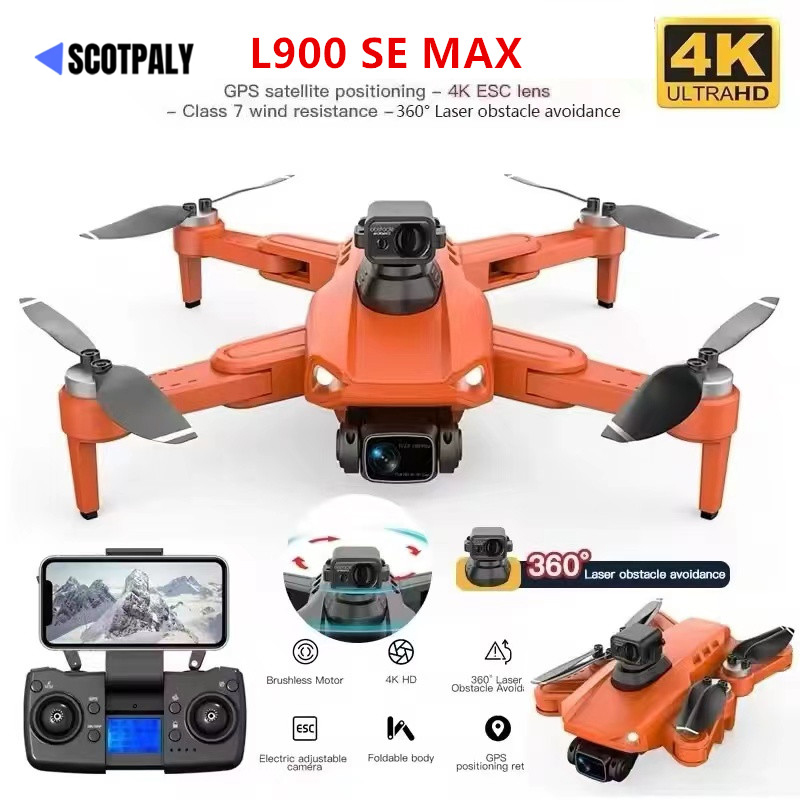 L900 Pro SE MAX GPS Drone 4K C - Jjrc Drone X12 reseña y precio
