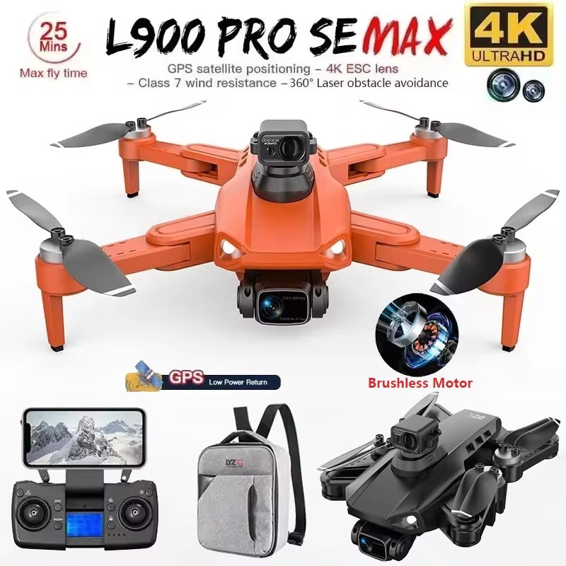 LYZRC L900 Pro SE MAX Drone 4K - Jjrc Drone X12 reseña y precio