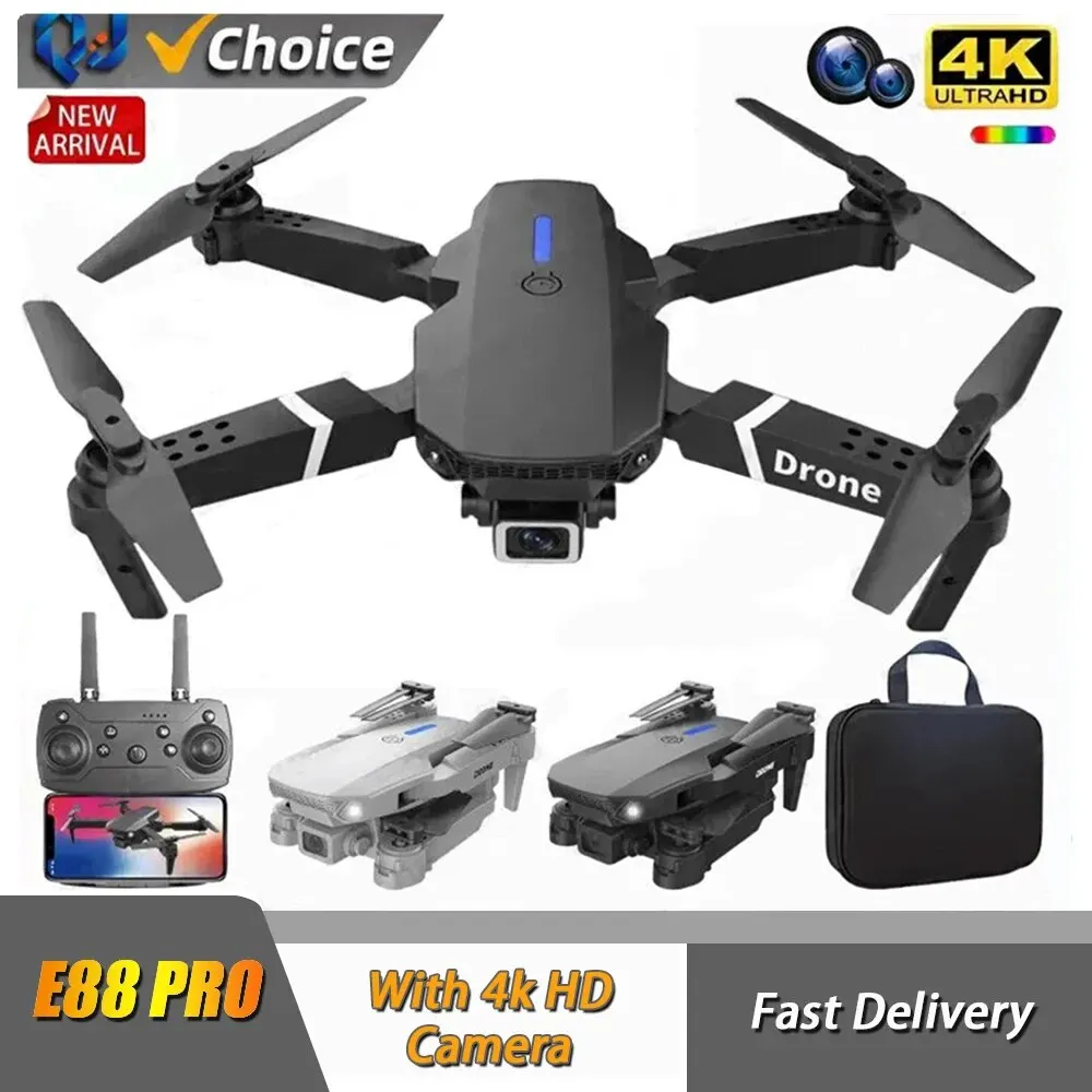 2024 E88Pro RC Drone 4K 1080P  - Eachine Drone E58 reseña y precio