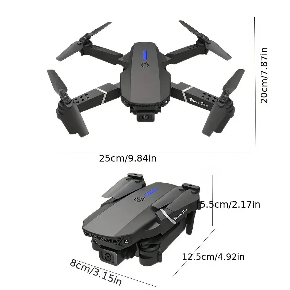 2024 E88Pro RC Drone 4K 1080P  - Eachine Drone E58 reseña y precio