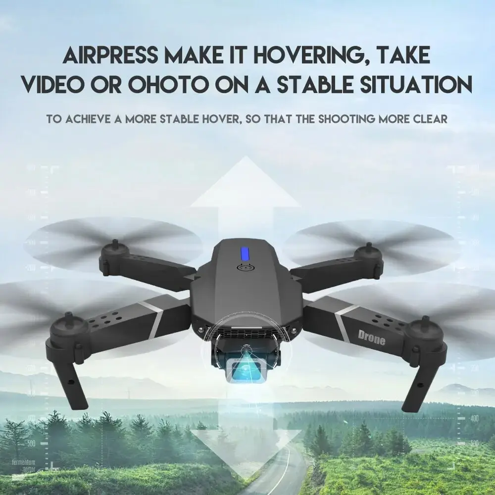 2024 E88Pro RC Drone 4K 1080P  - Eachine Drone E58 reseña y precio