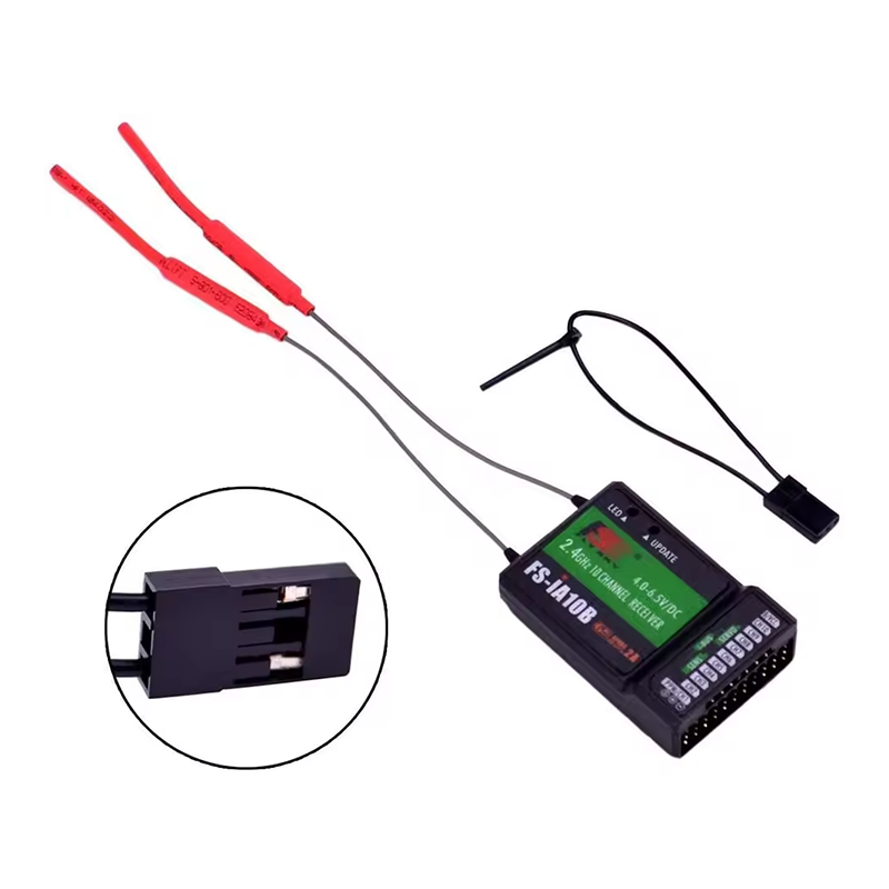 Receptor Flysky FS-iA10B 2.4G  - Fpv Drone Quadcopter reseña y precio