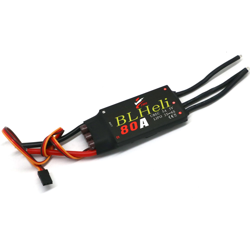 BLHeli sin escobillas ESC 80A  - Fpv Drone Quadcopter reseña y precio